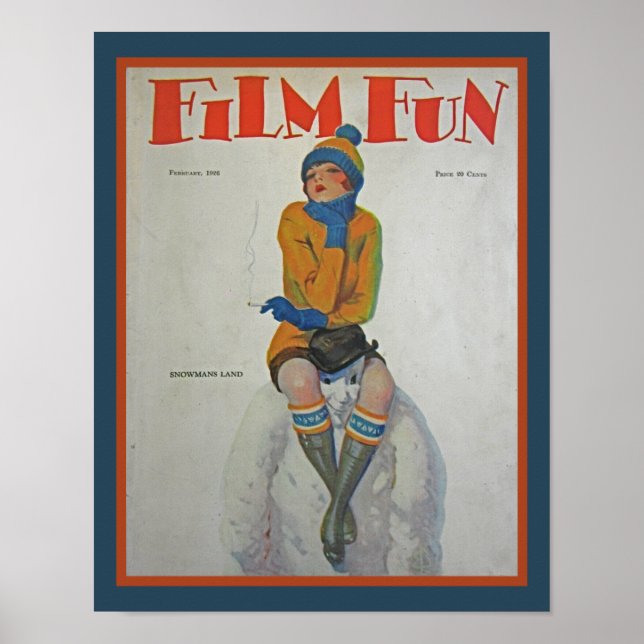 1926 Film Fun Snowmans Land Poster (Vorne)