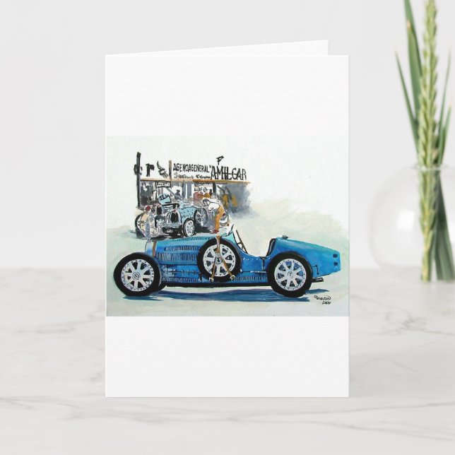 1927 35C Racer Karte (Vorderseite)