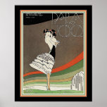 1927 Art Deco Para Todas Poster<br><div class="desc">Para Todas,  November 1927 Art Deco magazine cover by J. Carlos</div>