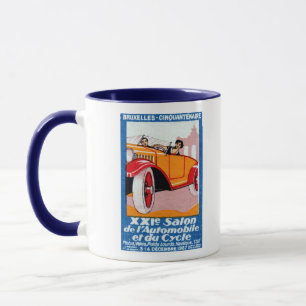 1927 Brüssel Automotive Exposition Tasse