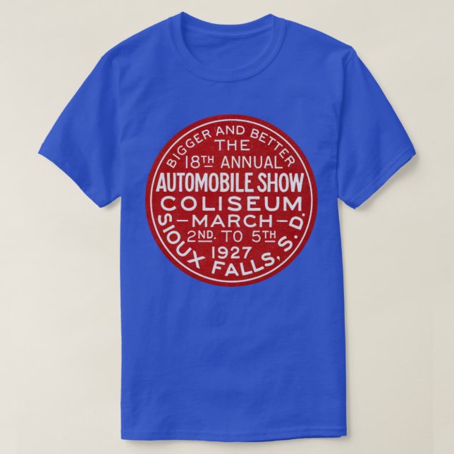 1927 South Dakota Show T-Shirt (Design vorne)