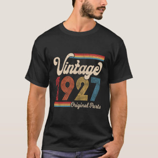1927 Vintag 1927 Geburtstagsgeschenk Männer Frauen T-Shirt