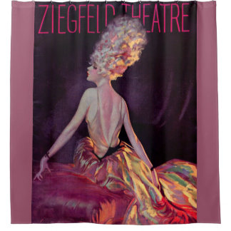 1927 Ziegfeld Theaterdeckenkunst Duschvorhang