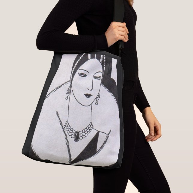 1928 Deko Tragetaschen Mit Langen Trägern (Von Nahem)