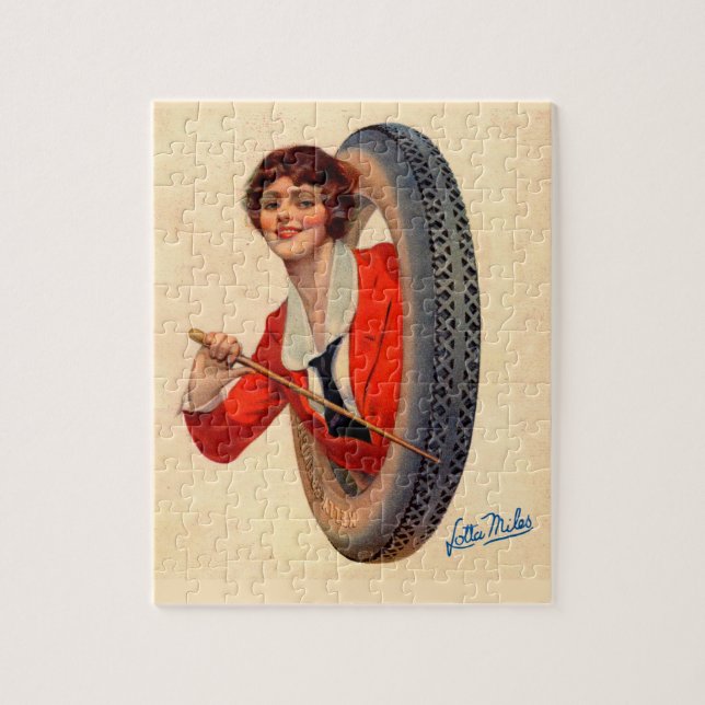 1928 Kelly-Springfields Tire mascot Lotta Miles (Vertikal)