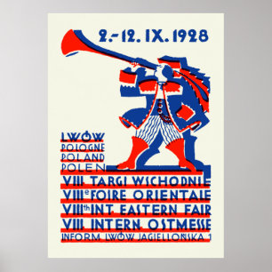 1928 Lwow Eastern International Fair Poster