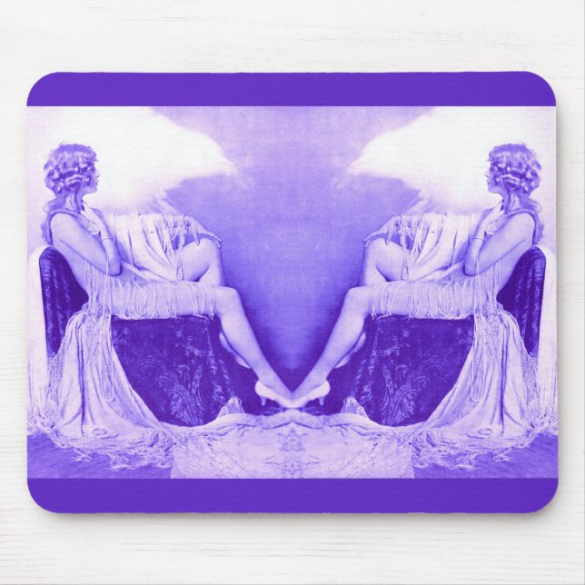 1928 Mädchen Ziegfeld zweimal Mousepad (Vorne)