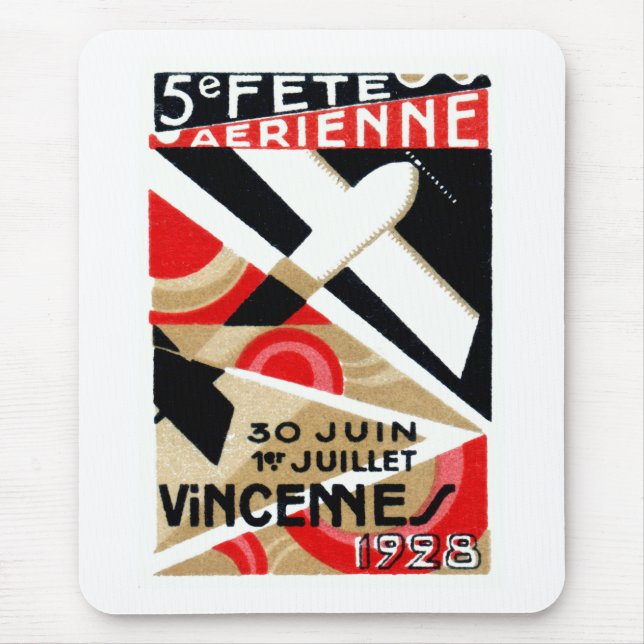 1928 Paris Air Show Mousepad (Vorne)