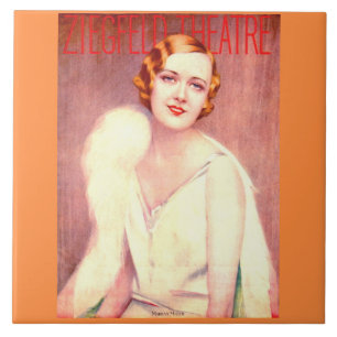 1928 Programm des Ziegfeld Theaters für Marilyn Mi Fliese