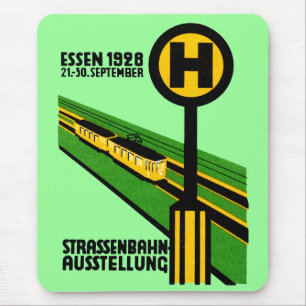 1928 Street Car Exposition Mousepad