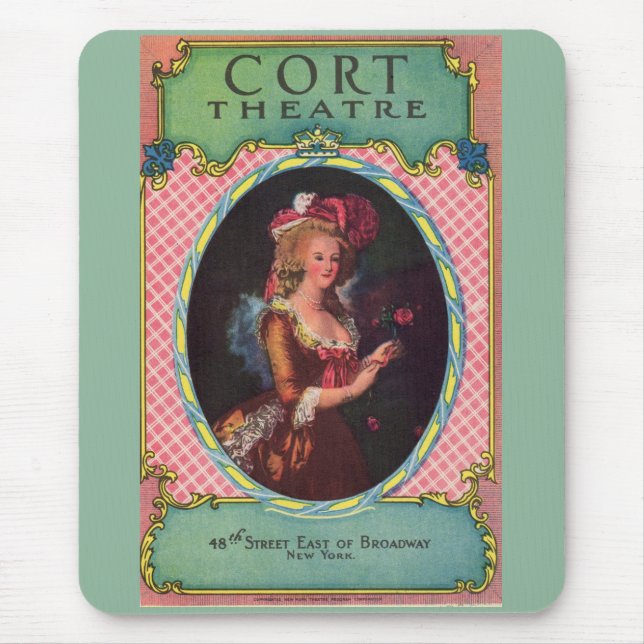 1930 Kartenspiel Mousepad (Vorne)