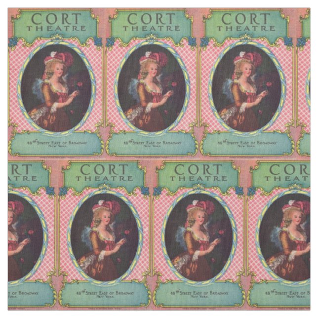 1930 Kartenspiel Stoff (Muster)