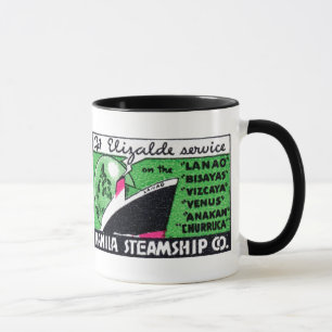 1930 Manila Steamship Company Tasse