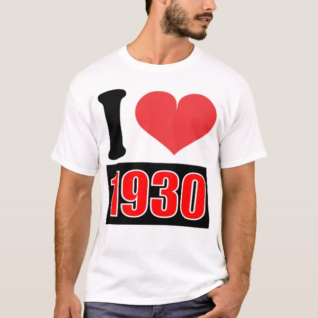 1930 T-Shirt (Vorderseite)