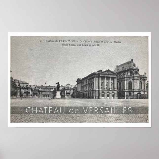 1930ER VERSAILLES FRANKREICH PRINT POSTER (Vorne)