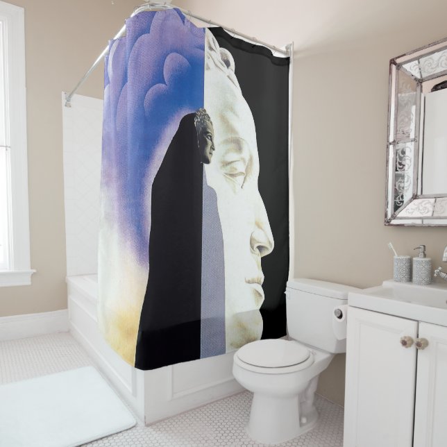 1930's Movie Shower Curtain Duschvorhang (Beispiel)