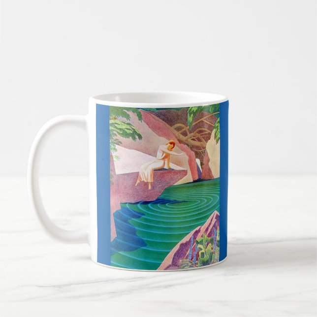 1931 Art Deko Kaffeetasse (Links)