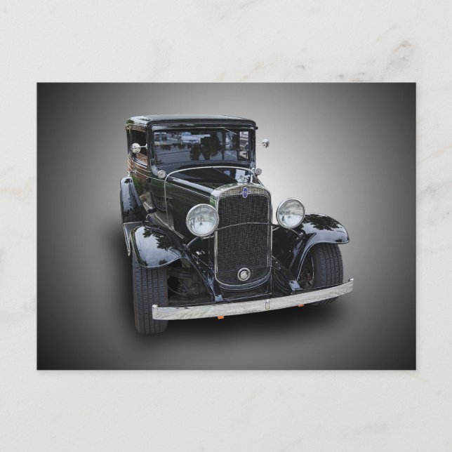 1931 CHEVROLET POSTKARTE (Vorderseite)