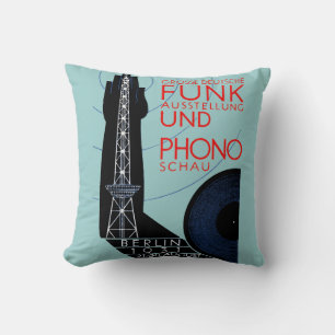 1931 Deutsche Radio- und MusikExpo Kissen