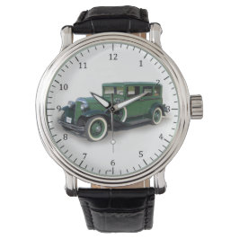 1931 grünes Silverdome 4-Türuhr Armbanduhr