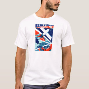 1931 Internationale französische Luftshow T-Shirt