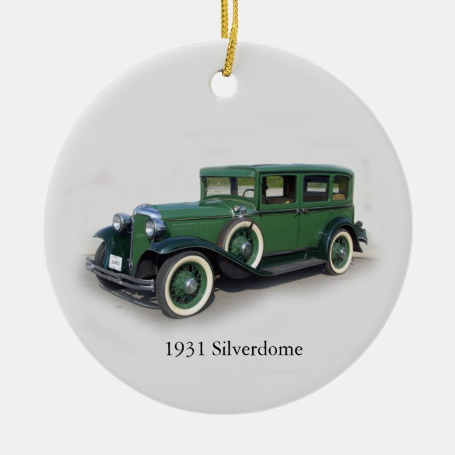 1931 Silverdome Keramik Ornament (Vorne)