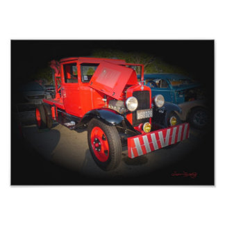 1932 CHEVY Abschleppwagen Fotodruck
