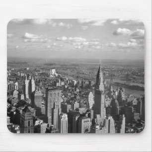 1932-New York-Chrysler Building-Mousepad Mousepad