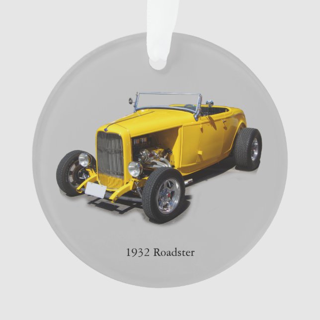 1932 Roadster - Acrylschmuck Ornament (Vorderseite)