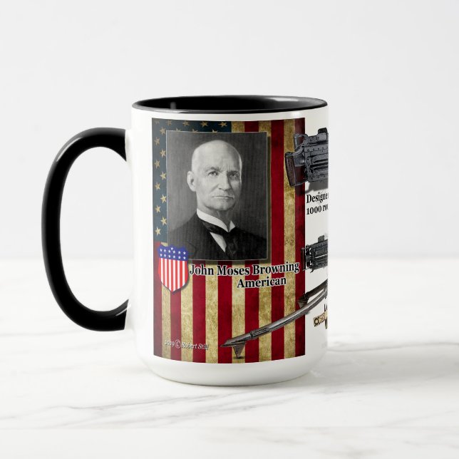 1933 amerikanische M2 schweres Maschinengewehr Tasse (Links)