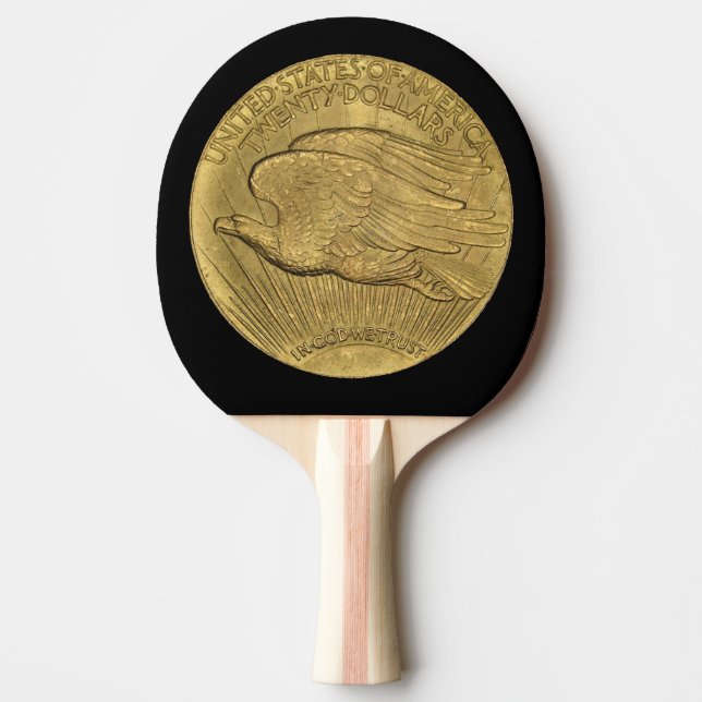 1933 Doppel-Adlergoldmünze Tischtennis Schläger (Vorderseite)