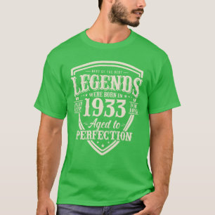 1933 Vintage Geburtstagsgeschenk Junge T-Shirt