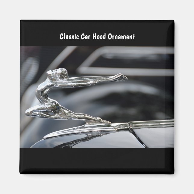 1934 Buick Goddess Hood Ornament  Magnet (Vorne)