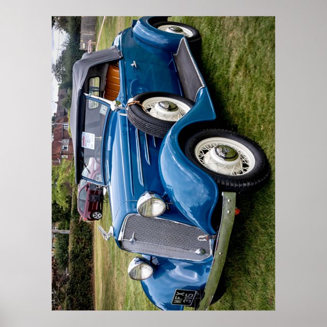 1934, Chevrolet Roadster Klassiker Poster (Vorne)