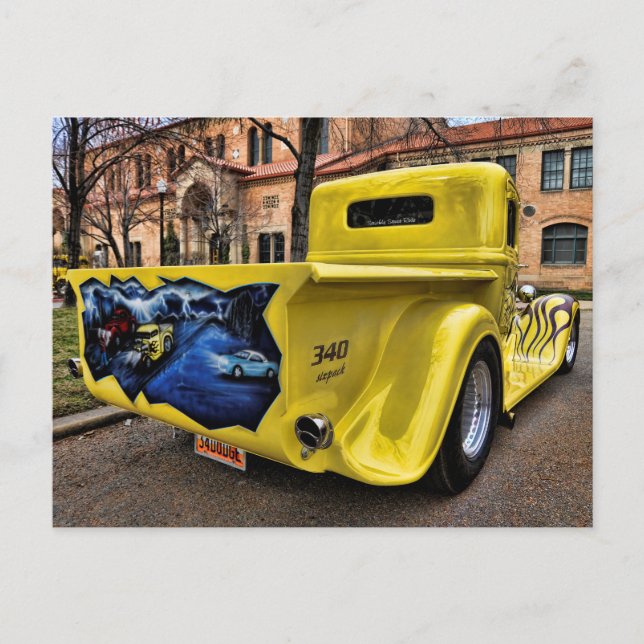 1934 Dodge Lieferwagen Postkarte (Vorderseite)