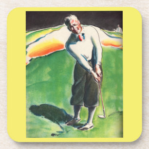 1934 Golddruck Getränkeuntersetzer