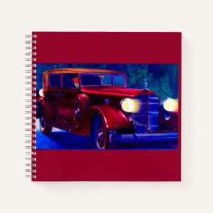 1934 Packard Automobil Notizbuch