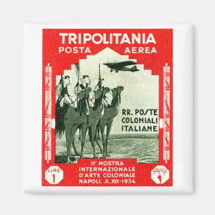 1934 Tripolitania 1 Briefmarke Lire Magnet