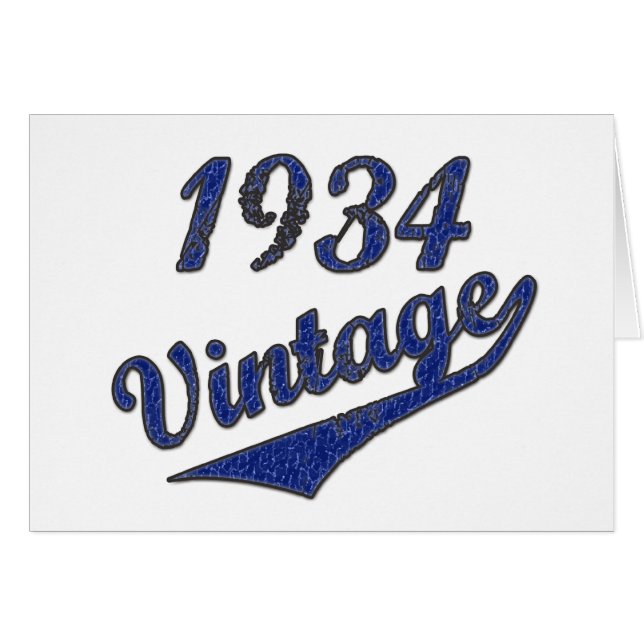 1934 Vintag (Vorderseite (Horizontal))