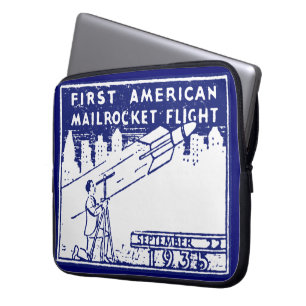 1935 Amerikanische Raketenpost Laptopschutzhülle