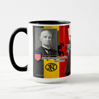 1935 brunissant élevé la tasse de café de pistolet