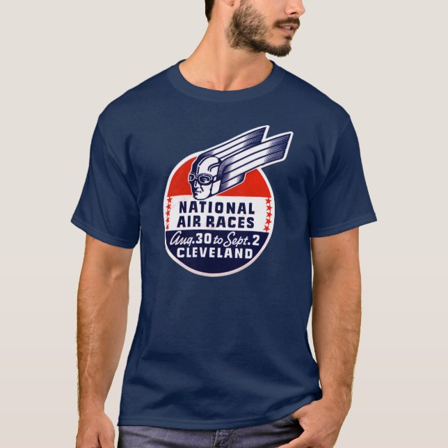 1935 nationales Luft-Rennen-Shirt T-Shirt (Vorderseite)