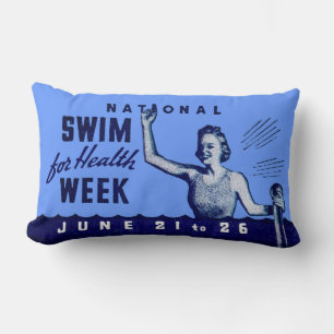 1935 Swim für Gesundheit Lendenkissen