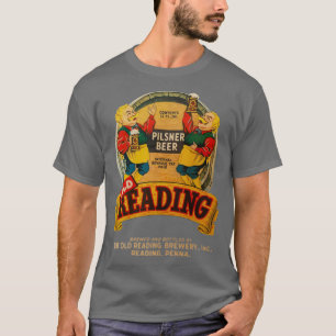 1936 Altes Reading Pilsner Bier Die alte Reading B T-Shirt