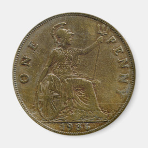 1936 Briten-Pennymagnet Magnet