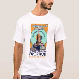 1936 Detroit Michigan Ausstellung T-Shirt