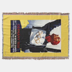 1936 olympisches Winter-Spiel-Anzeige-Plakat Decke