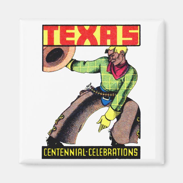 1936 Texas Centennial Magnet (Vorne)