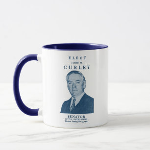 1936 Wahl Curley zum Kongress Tasse