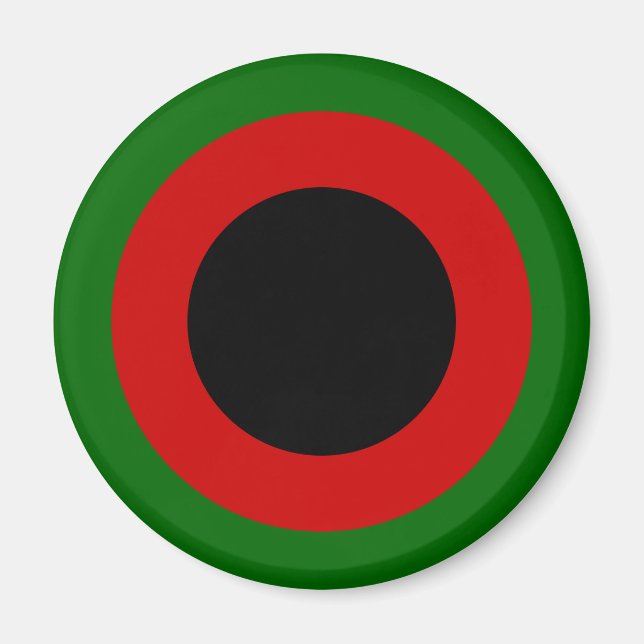 1937-47, Roundel der afghanischen Luftwaffe Magnet (Vorne)